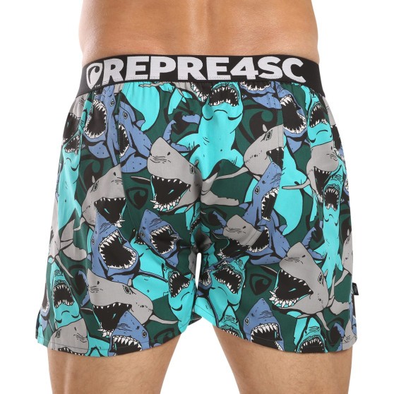 Represent Męskie spodenki na wyłączność Mike Happy Sharks (R4M-BOX-0709)