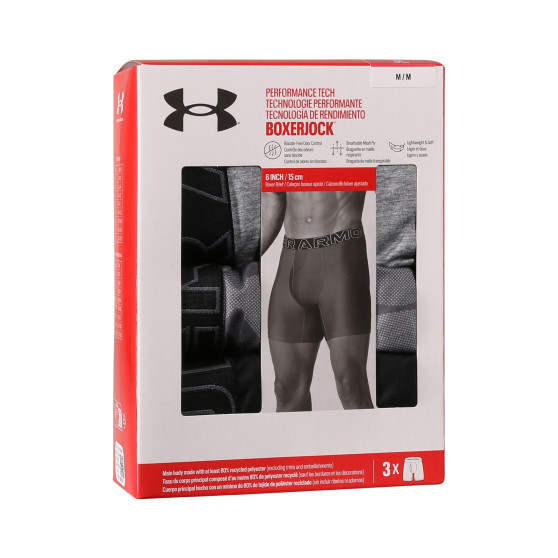 3PACK bokserki męskie Under Armour wielokolorowe (1383879 035)