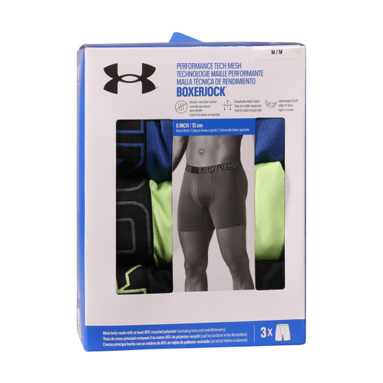 3PACK bokserki męskie Under Armour wielokolorowe (1383884 432)