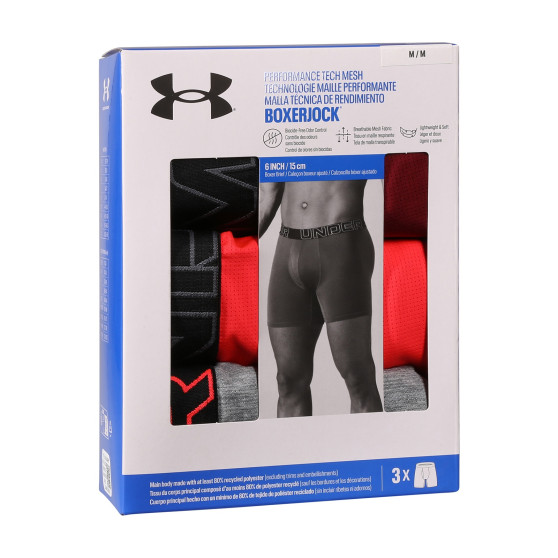 3PACK bokserki męskie Under Armour wielokolorowe (1383884 625)