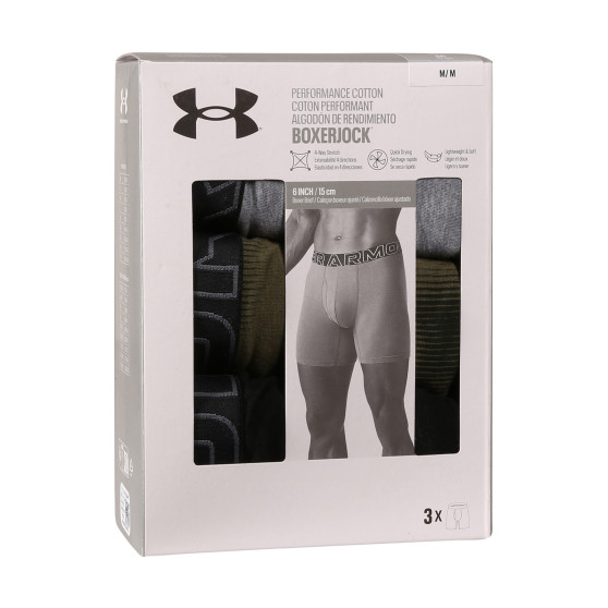 3PACK bokserki męskie Under Armour wielokolorowe (1383890 390)