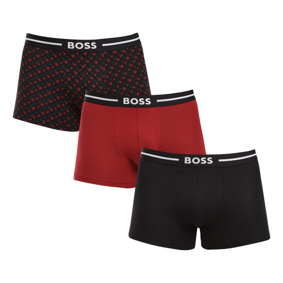 3PACK bokserki męskie BOSS wielokolorowe (50514998 982)