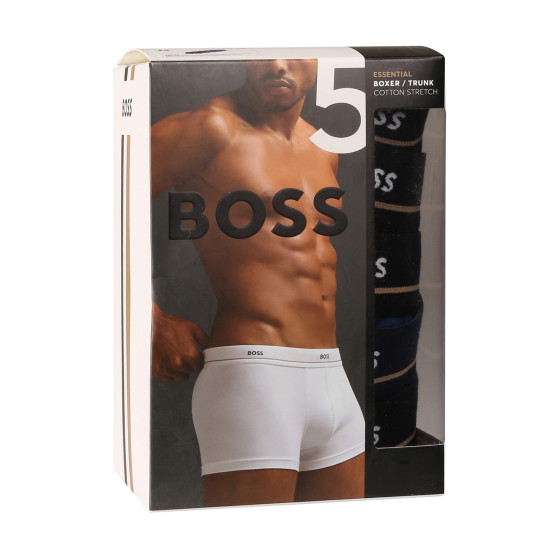 5PACK bokserki męskie BOSS wielokolorowe (50514909 984)