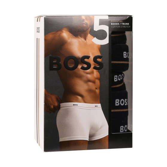 5PACK bokserki męskie BOSS wielokolorowe (50514909 984)