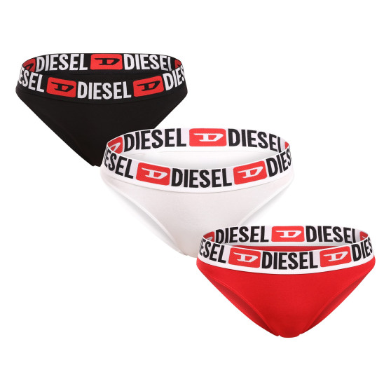 3PACK stringi damskie Diesel wielokolorowe (00SE0K-0NJAP-E6207)