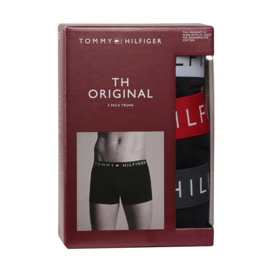 3PACK bokserki męskie Tommy Hilfiger ciemnoniebieski (UM0UM03181 0R1)