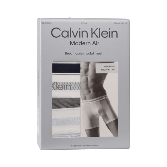 3PACK bokserki męskie Calvin Klein wielokolorowe (NB3954A-PS9)