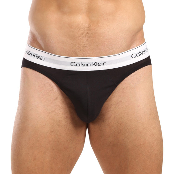 3PACK slipy męskie Calvin Klein czarny (NB3961A-UB1)