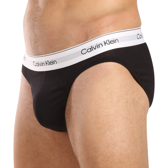 3PACK slipy męskie Calvin Klein czarny (NB3961A-UB1)