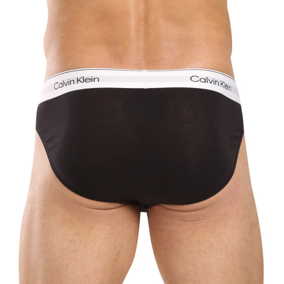 3PACK slipy męskie Calvin Klein czarny (NB3961A-UB1)