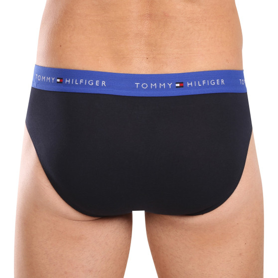 3PACK slipy męskie Tommy Hilfiger ciemnoniebieski (UM0UM02904 0Y1)