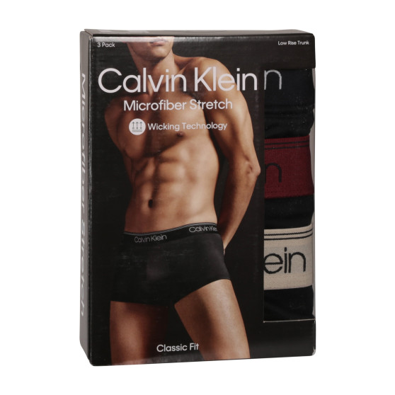 3PACK bokserki męskie Calvin Klein czarny (NB2569A-Q84)