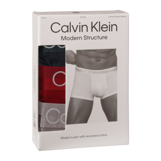 3PACK bokserki męskie Calvin Klein wielokolorowe (NB2970A-PZN)