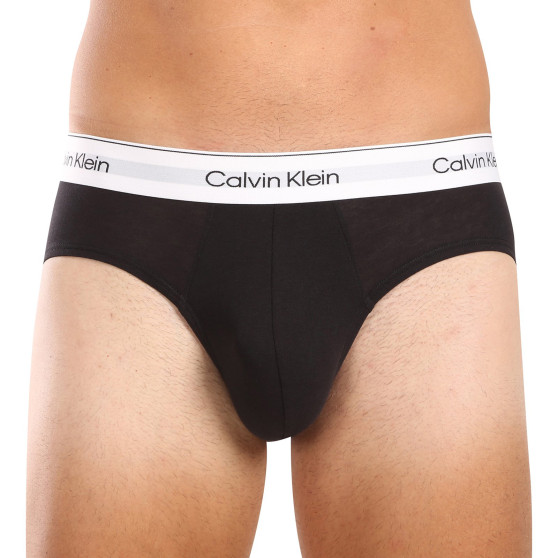 3PACK slipy męskie Calvin Klein czarny (NB3962A-UB1)