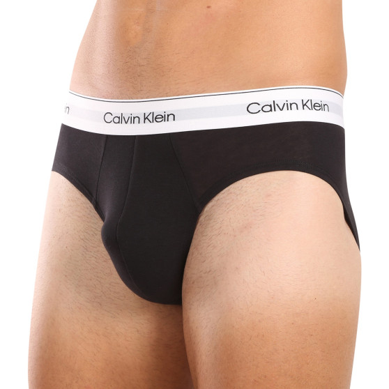 3PACK slipy męskie Calvin Klein czarny (NB3962A-UB1)