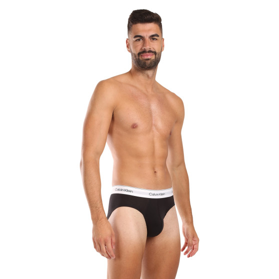 3PACK slipy męskie Calvin Klein czarny (NB3962A-UB1)