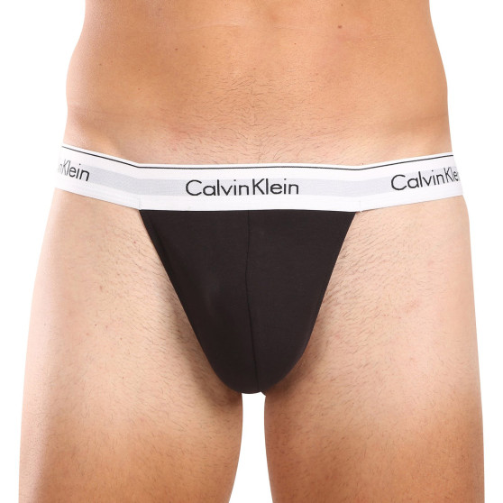 3PACK stringi męskie Calvin Klein czarny (NB3226A-001)