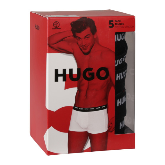 5PACK bokserki męskie HUGO wielokolorowe (50479944 973)