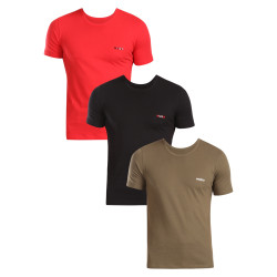 3PACK t-shirt męski HUGO wielokolorowy (50480088 985)