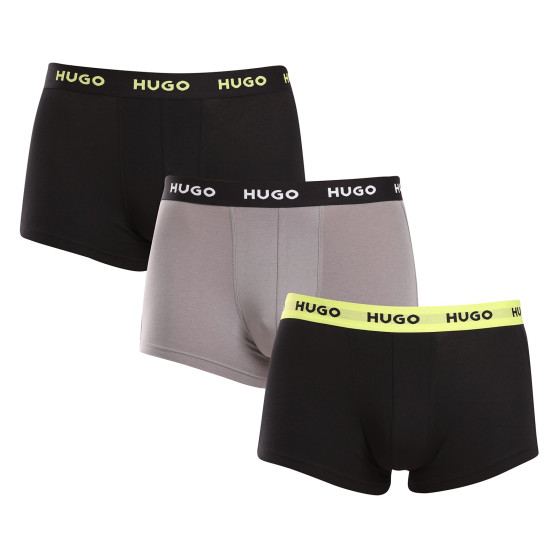 3PACK bokserki męskie HUGO wielokolorowe (50517878 986)