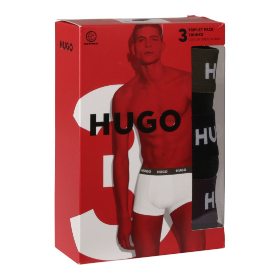 3PACK bokserki męskie HUGO czarny (50517878 988)