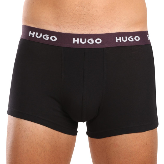 3PACK bokserki męskie HUGO wielokolorowe (50517894 982)