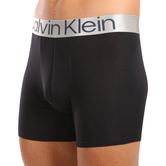 3PACK bokserki męskie Calvin Klein czarny (NB3131A-PZE)