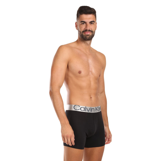 3PACK bokserki męskie Calvin Klein czarny (NB3131A-PZE)