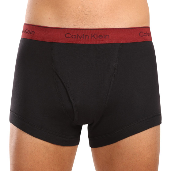 3PACK bokserki męskie Calvin Klein czarny (NB4002A-PRU)