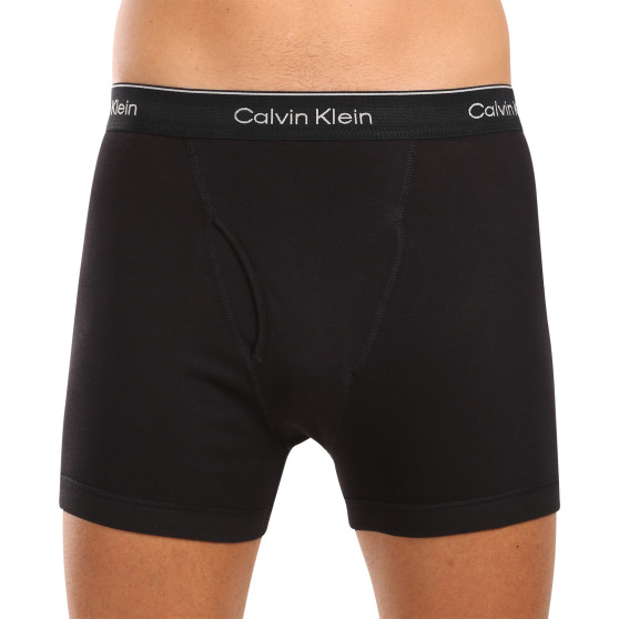 3PACK bokserki męskie Calvin Klein czarny (NB4003A-001)