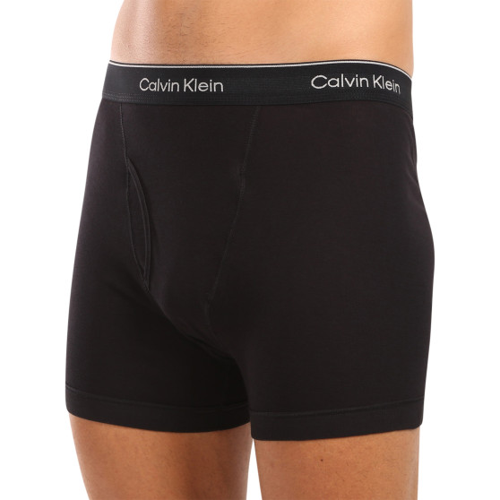 3PACK bokserki męskie Calvin Klein czarny (NB4003A-001)