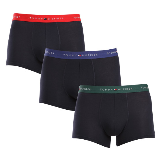 3PACK bokserki męskie Tommy Hilfiger ciemnoniebieski (UM0UM02763 0WN)